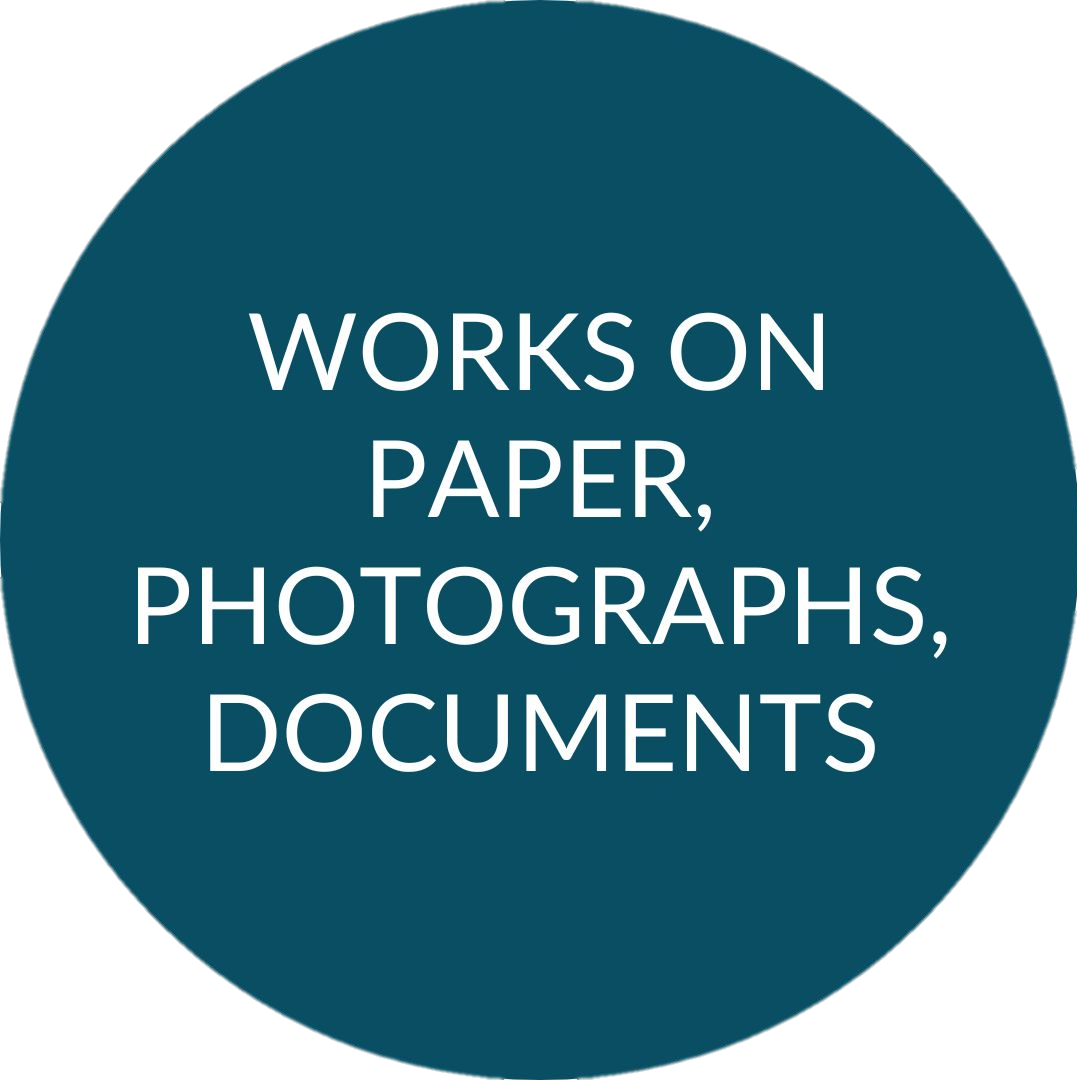 Works on Paper, Photographs, Documents Graphic